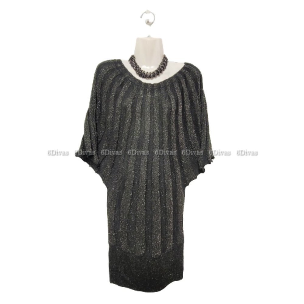 Knit Tunic Tops, Knit Sweater, Stretchy Tunic Knit Dress - One Size - NWOT